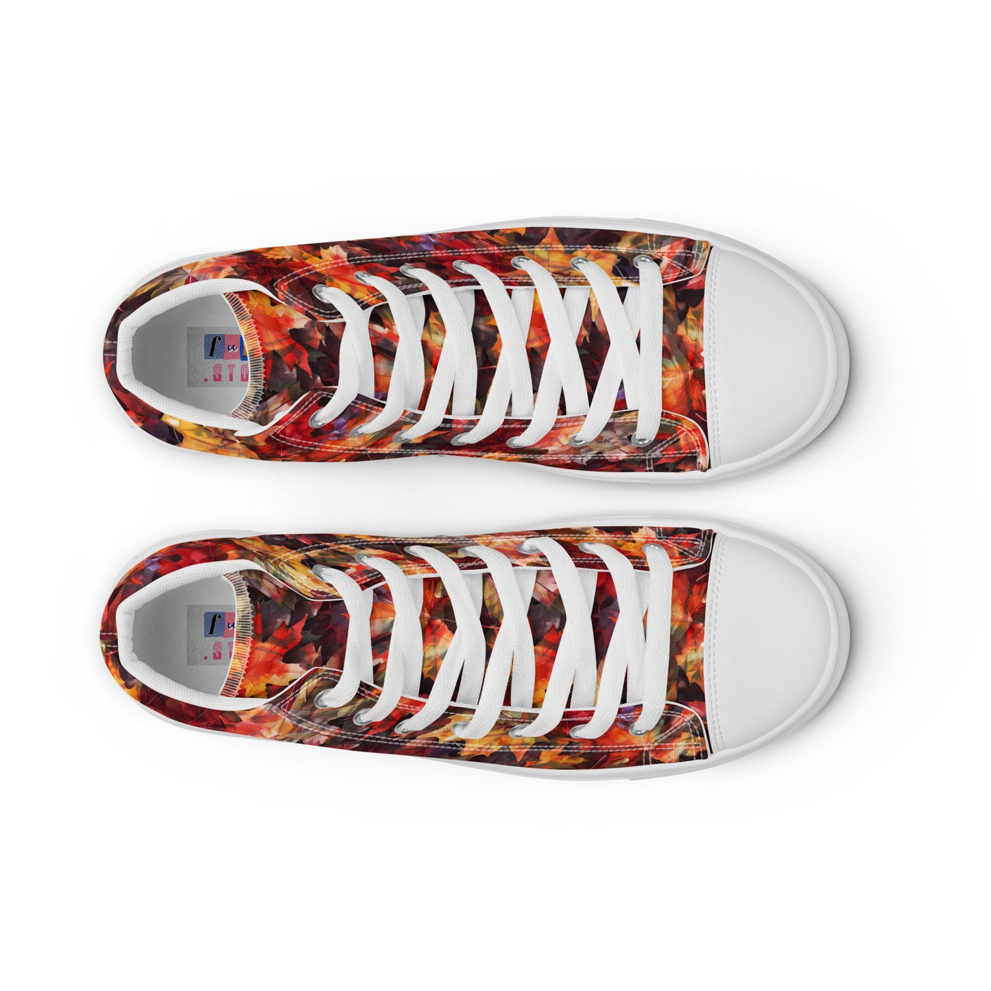 Women’s high top canvas shoes