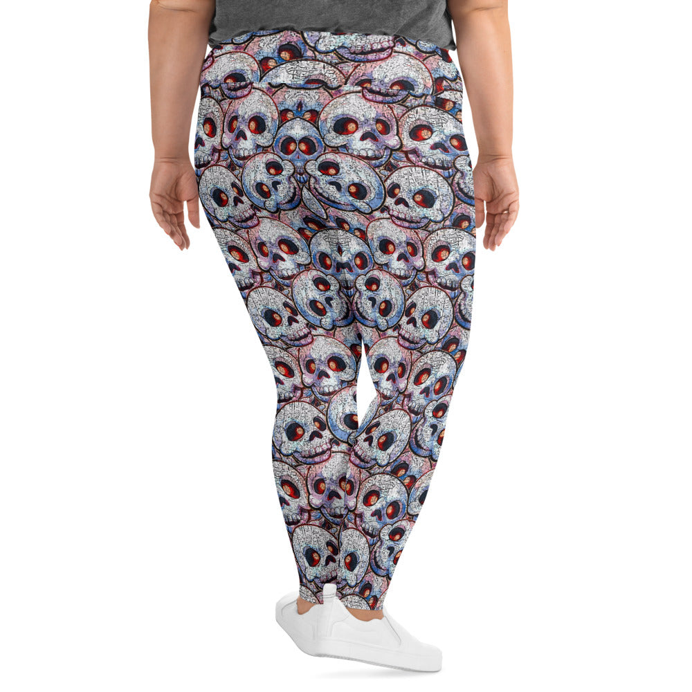 All-Over Print Plus Size Leggings