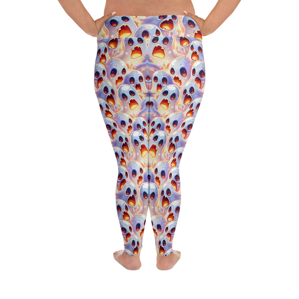 All-Over Print Plus Size Leggings