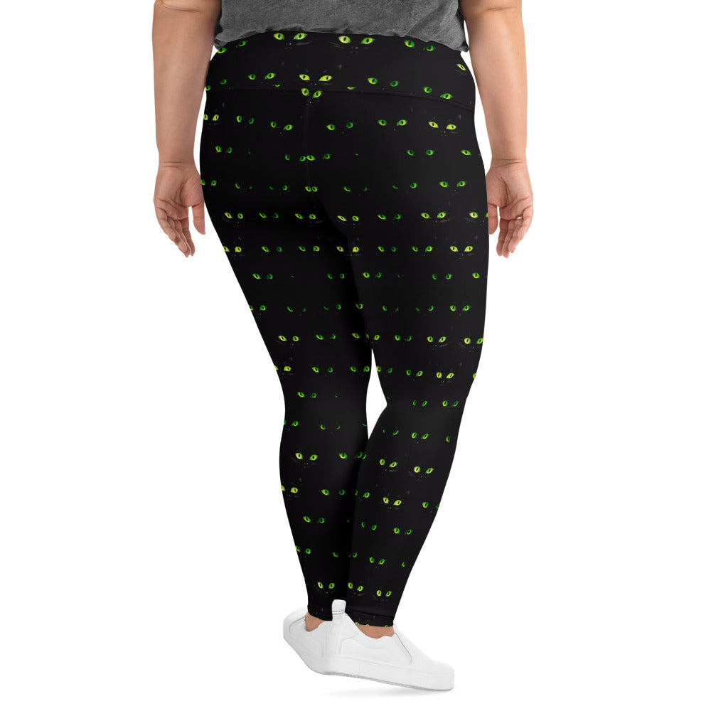 All-Over Print Plus Size Leggings