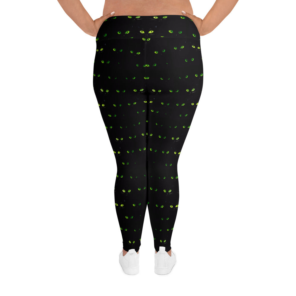 All-Over Print Plus Size Leggings