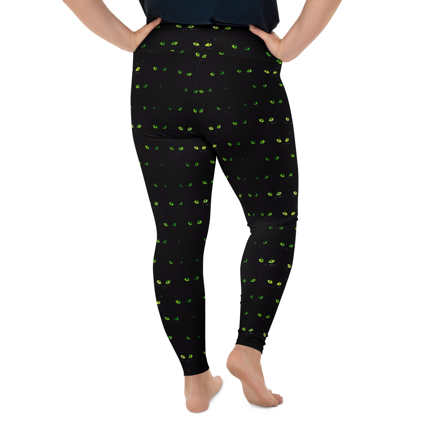 All-Over Print Plus Size Leggings