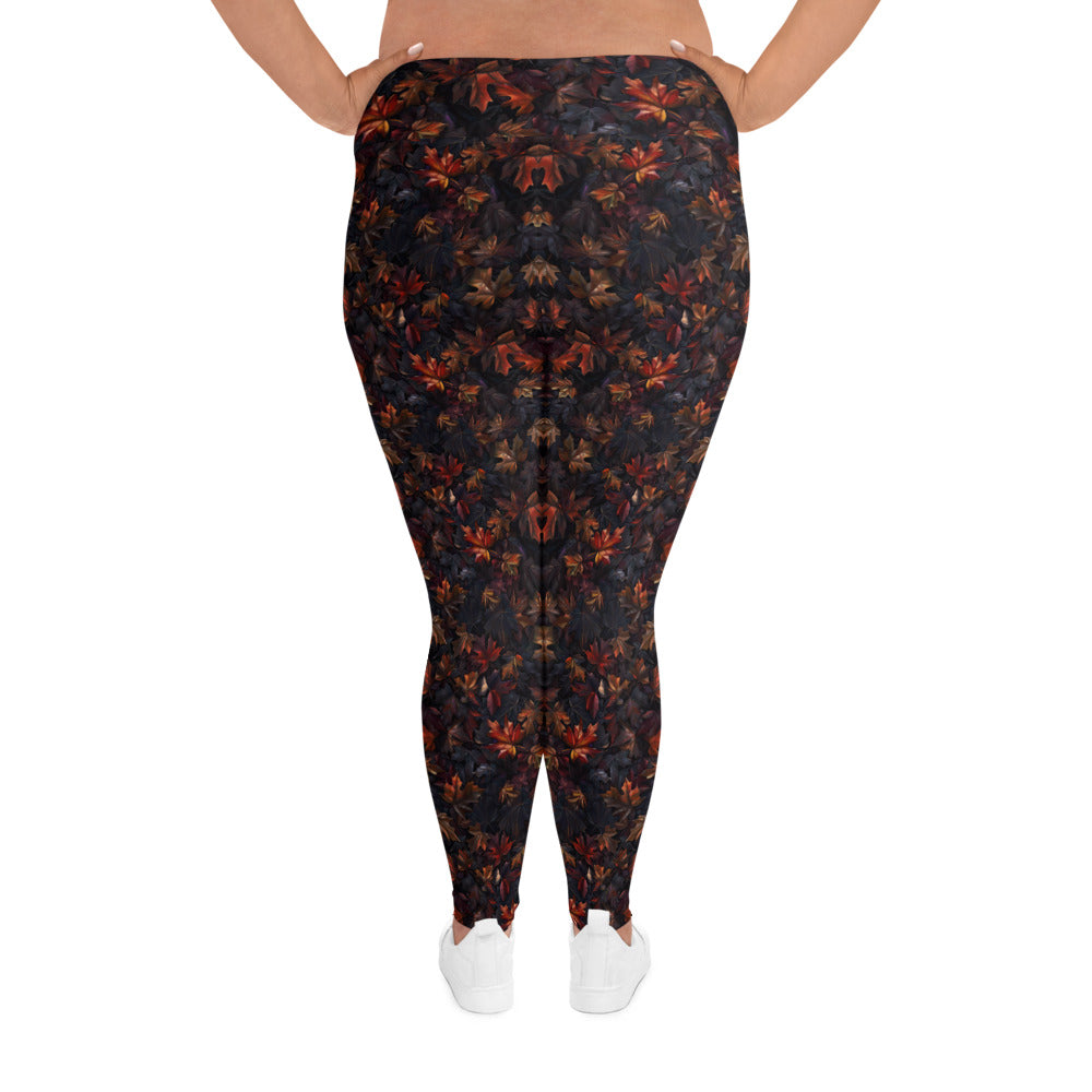 All-Over Print Plus Size Leggings