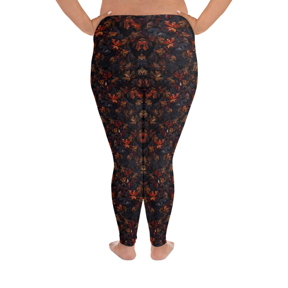 All-Over Print Plus Size Leggings