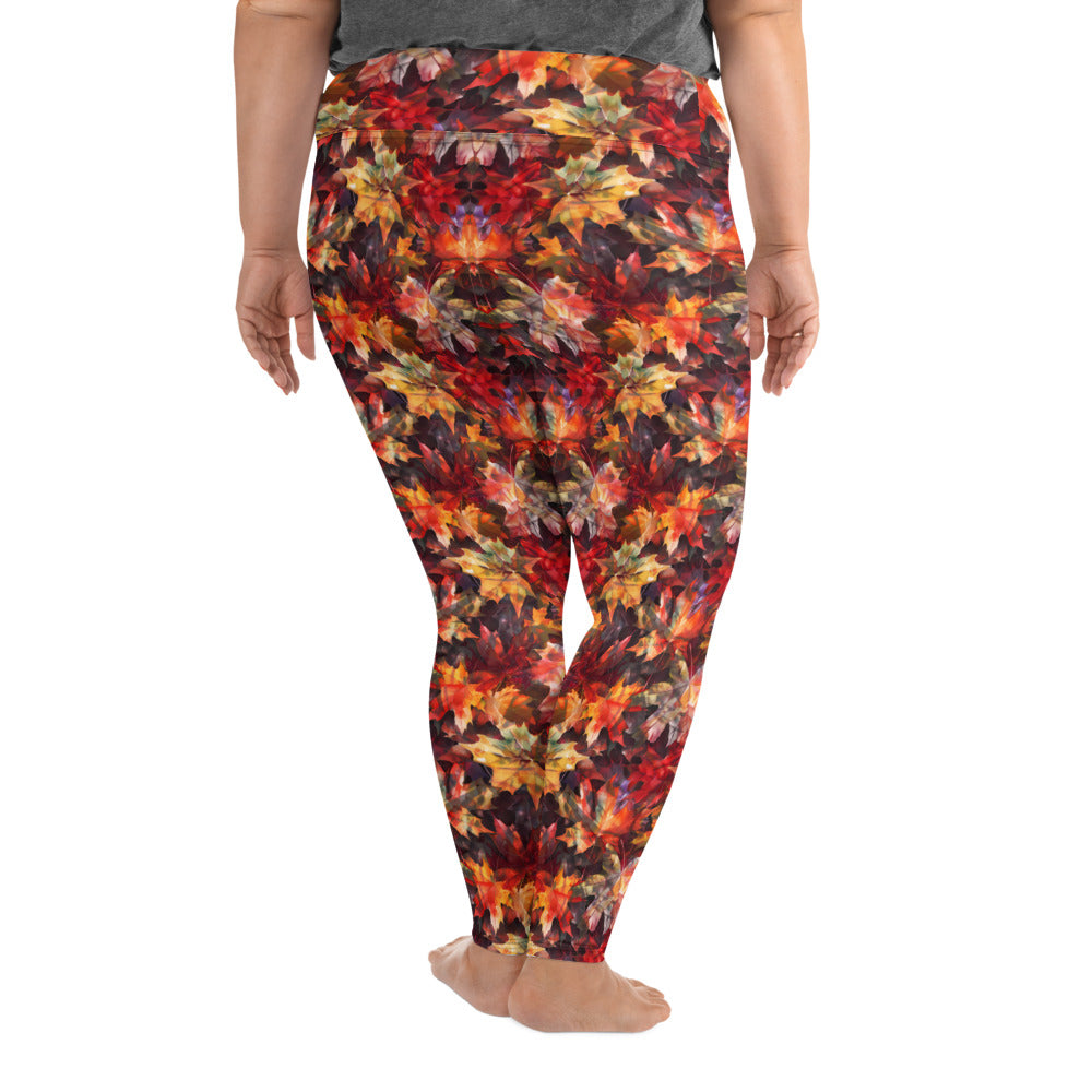 All-Over Print Plus Size Leggings