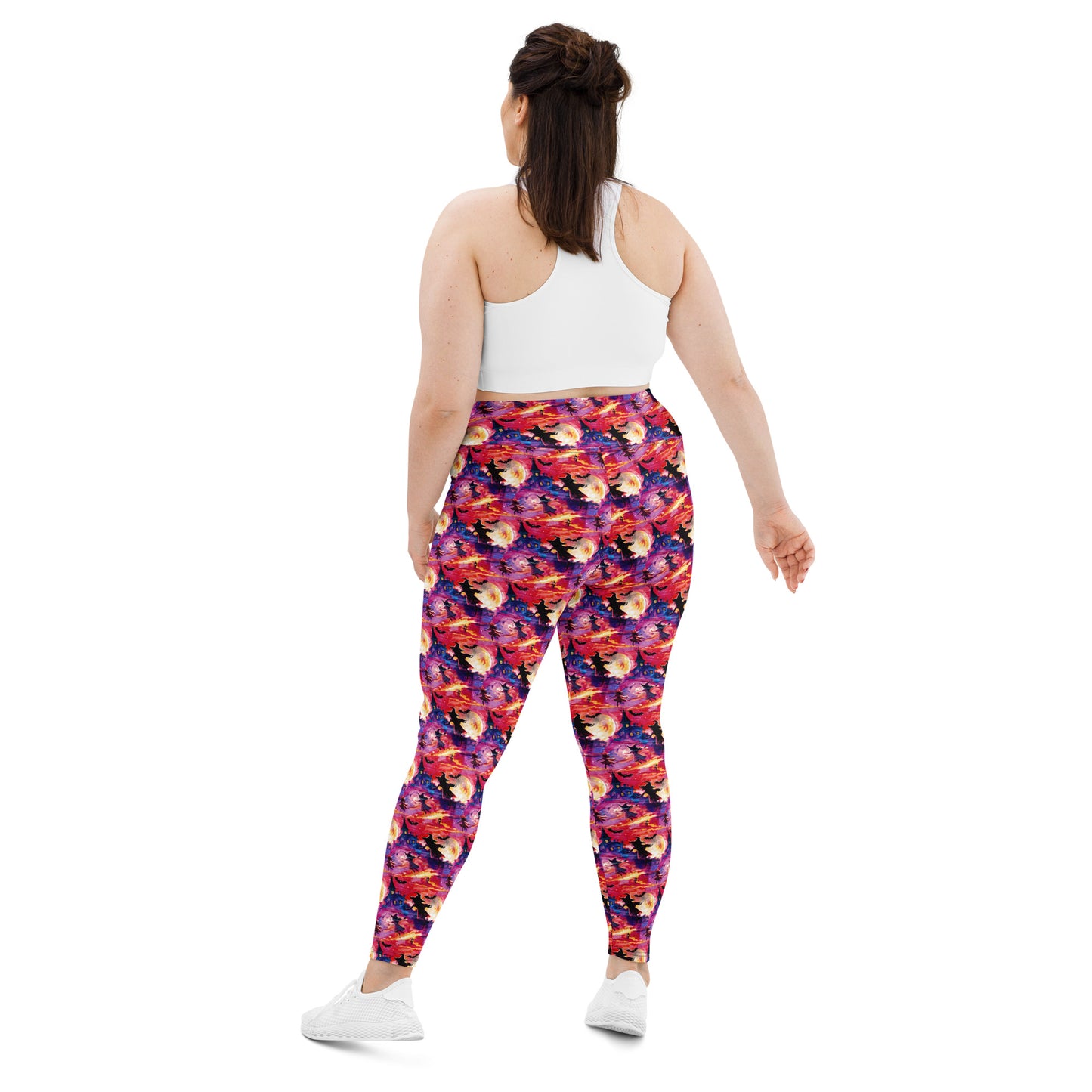 All-Over Print Plus Size Leggings