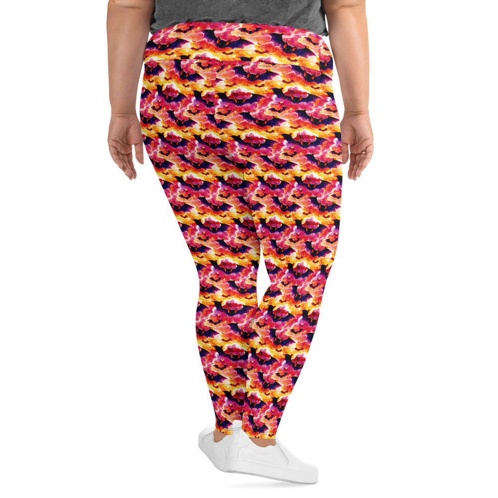 All-Over Print Plus Size Leggings