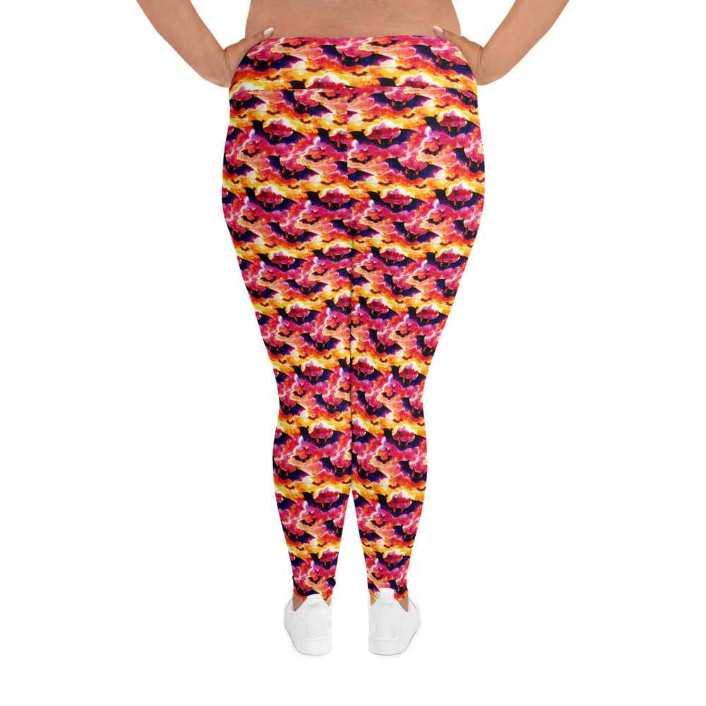 All-Over Print Plus Size Leggings