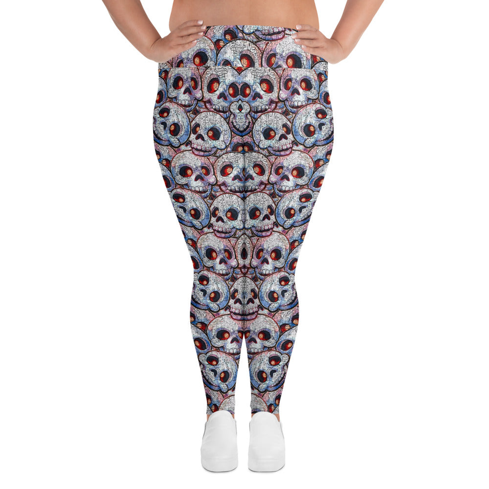 All-Over Print Plus Size Leggings