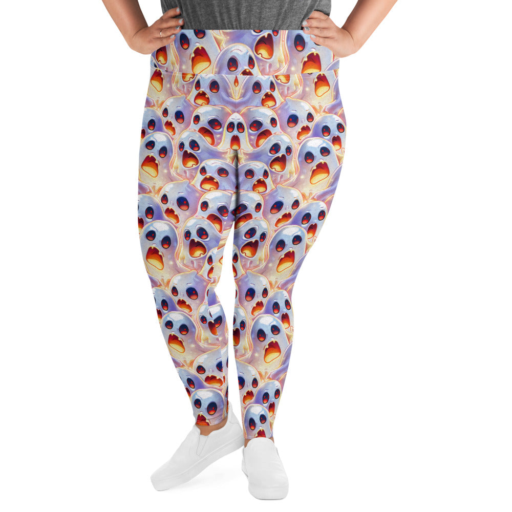 All-Over Print Plus Size Leggings