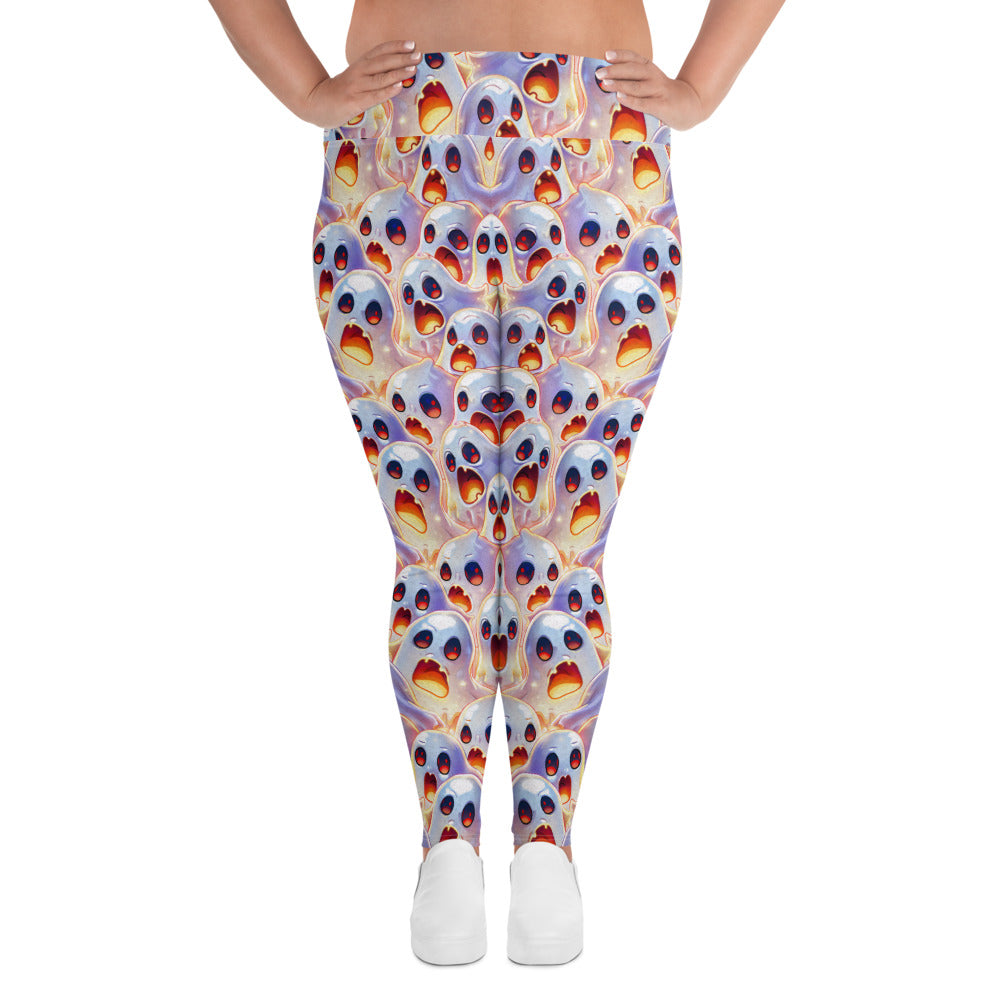 All-Over Print Plus Size Leggings