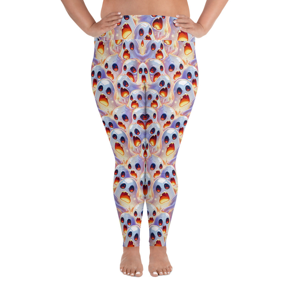 All-Over Print Plus Size Leggings