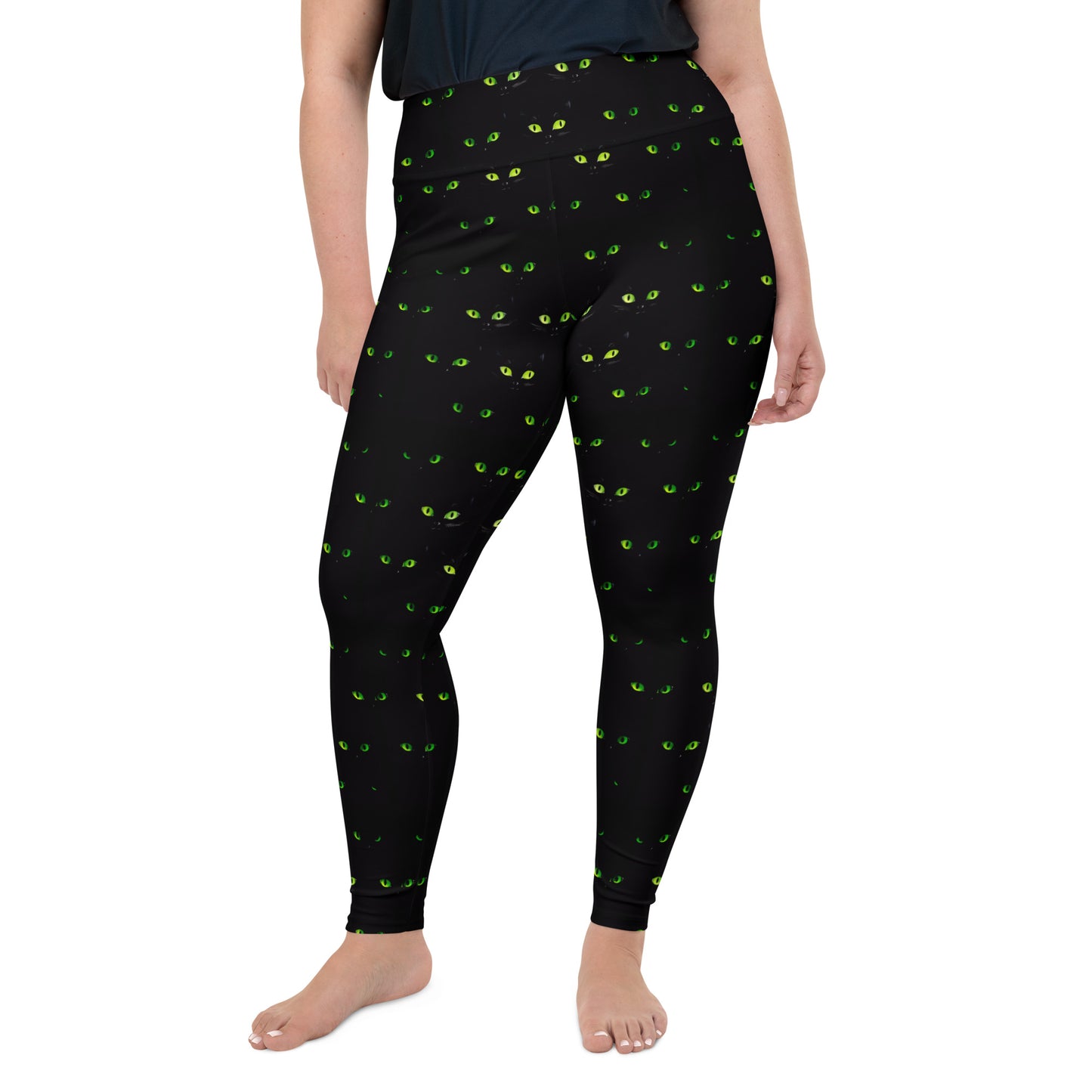 All-Over Print Plus Size Leggings