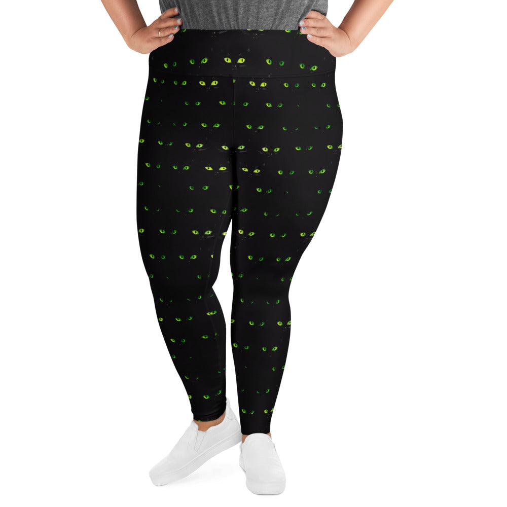 All-Over Print Plus Size Leggings