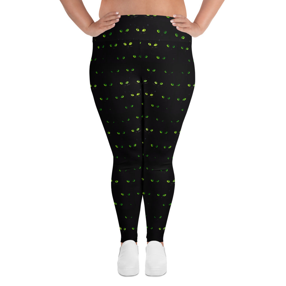 All-Over Print Plus Size Leggings