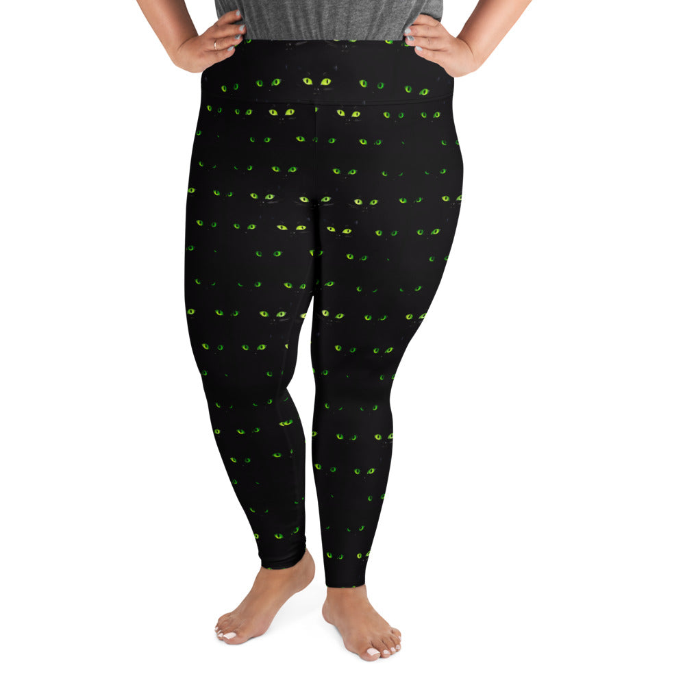 All-Over Print Plus Size Leggings