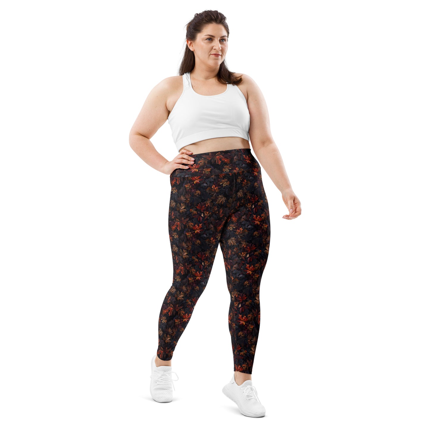 All-Over Print Plus Size Leggings