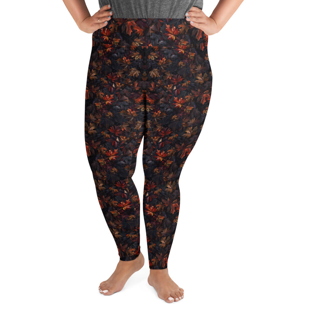 All-Over Print Plus Size Leggings