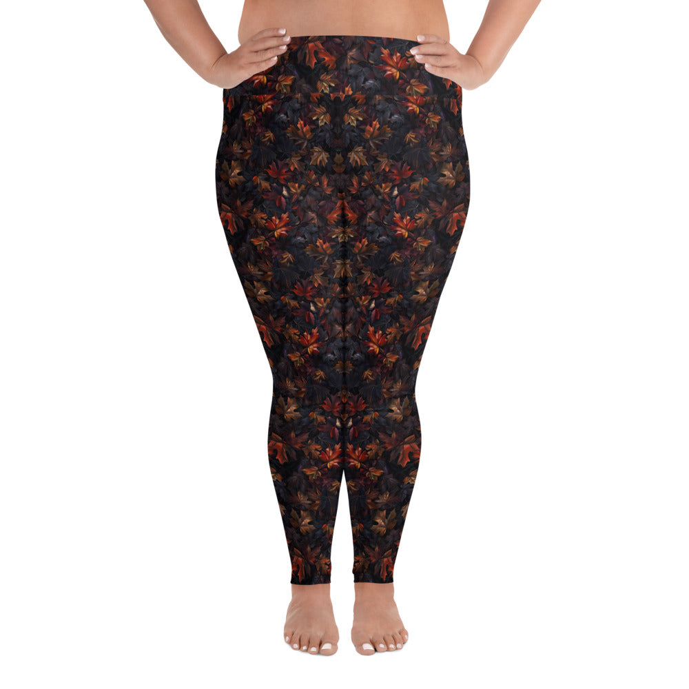 All-Over Print Plus Size Leggings