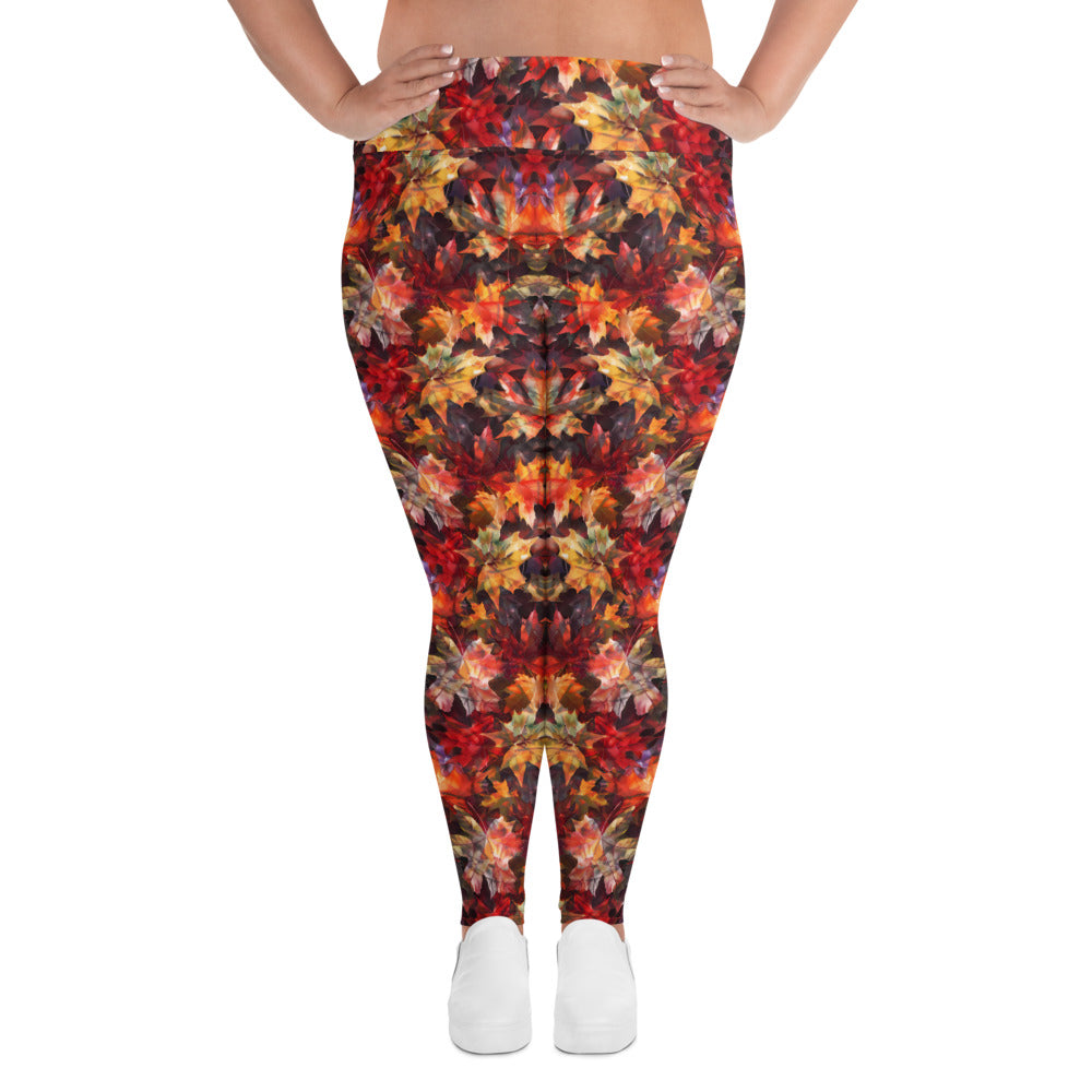 All-Over Print Plus Size Leggings