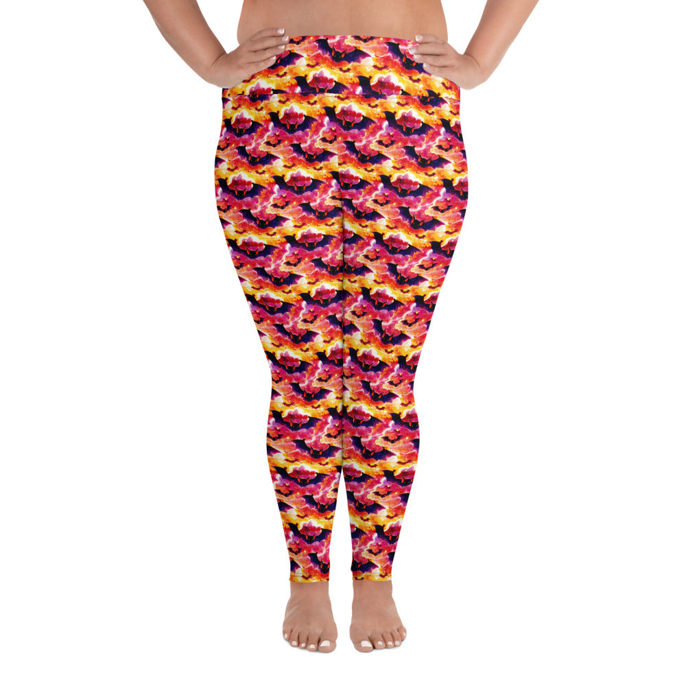 All-Over Print Plus Size Leggings