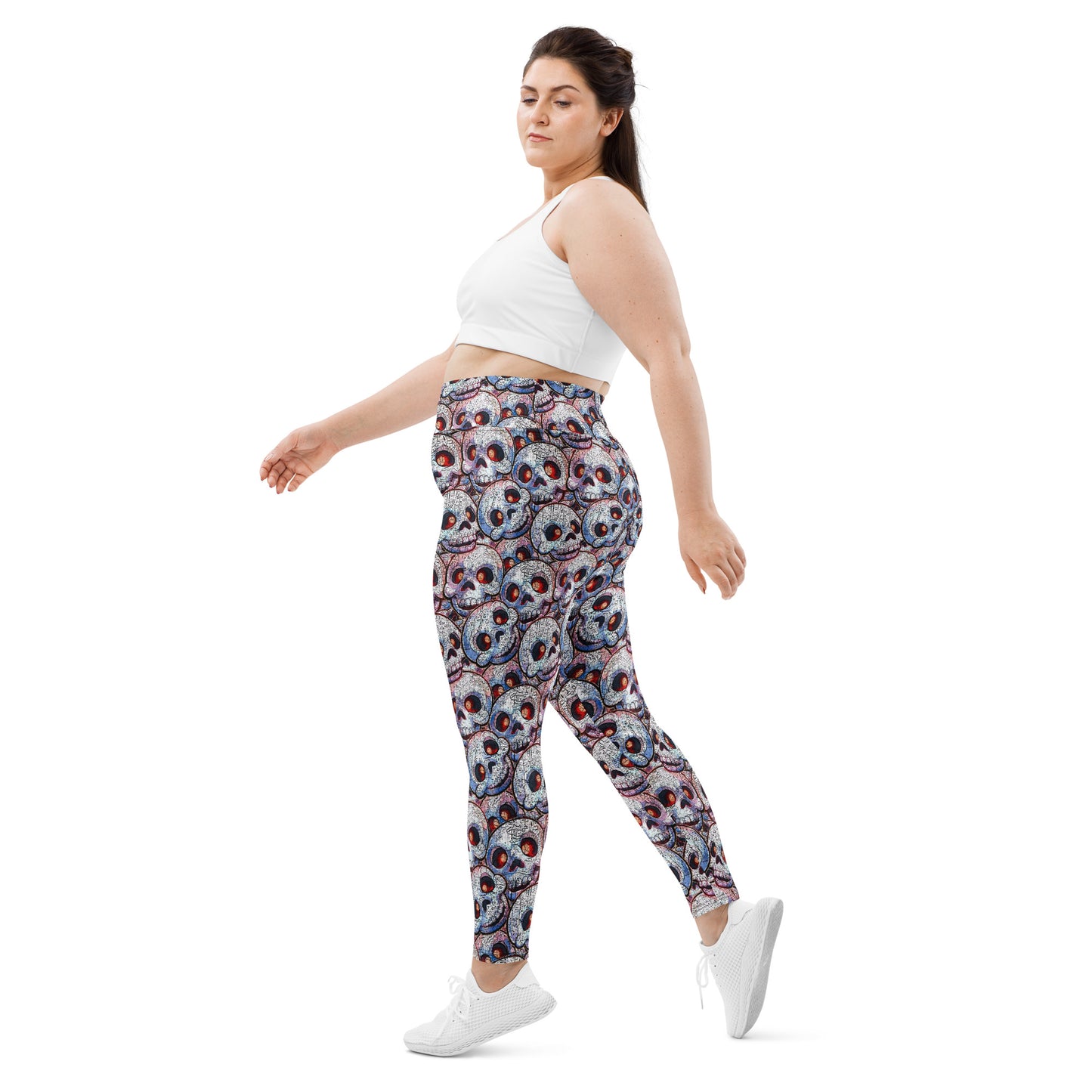 All-Over Print Plus Size Leggings