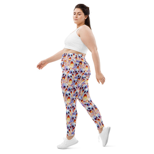 All-Over Print Plus Size Leggings