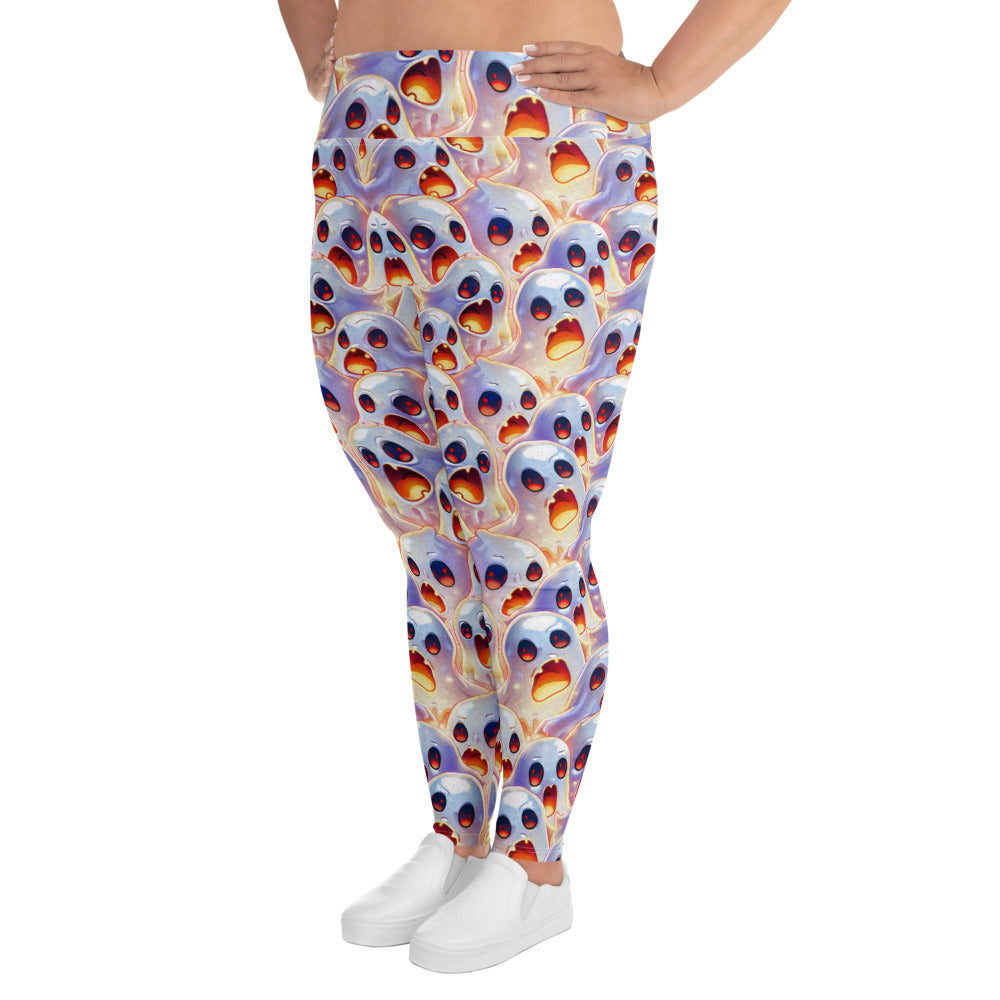 All-Over Print Plus Size Leggings