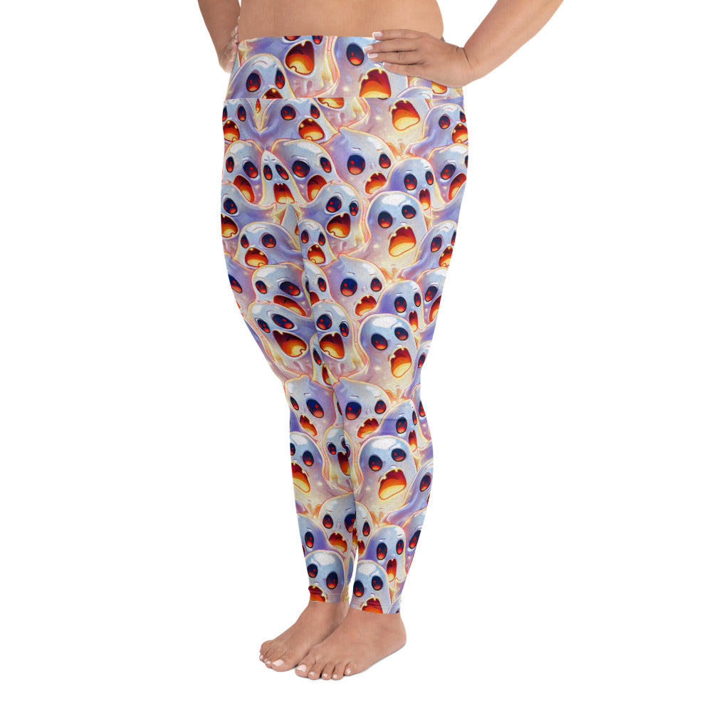 All-Over Print Plus Size Leggings