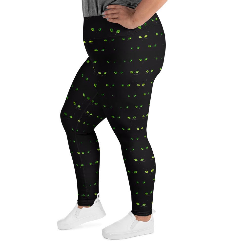 All-Over Print Plus Size Leggings