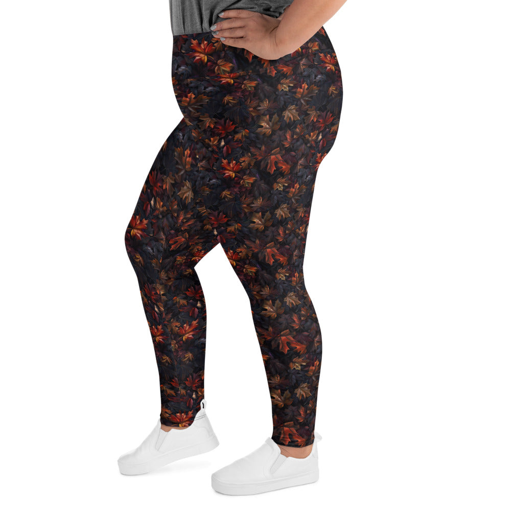 All-Over Print Plus Size Leggings