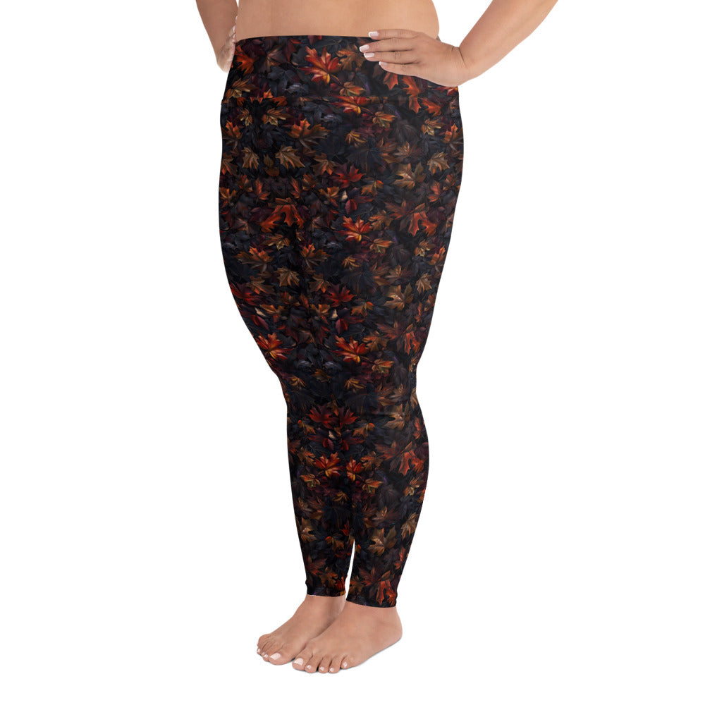 All-Over Print Plus Size Leggings