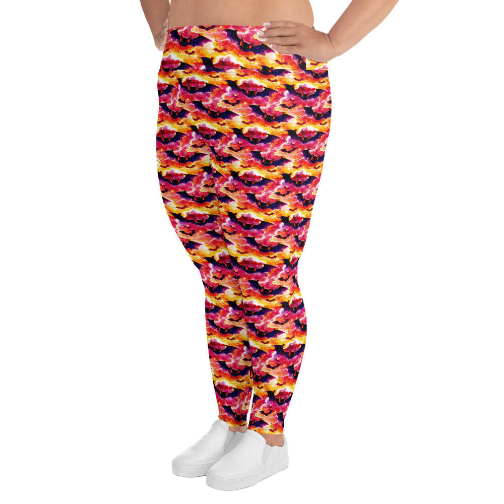 All-Over Print Plus Size Leggings