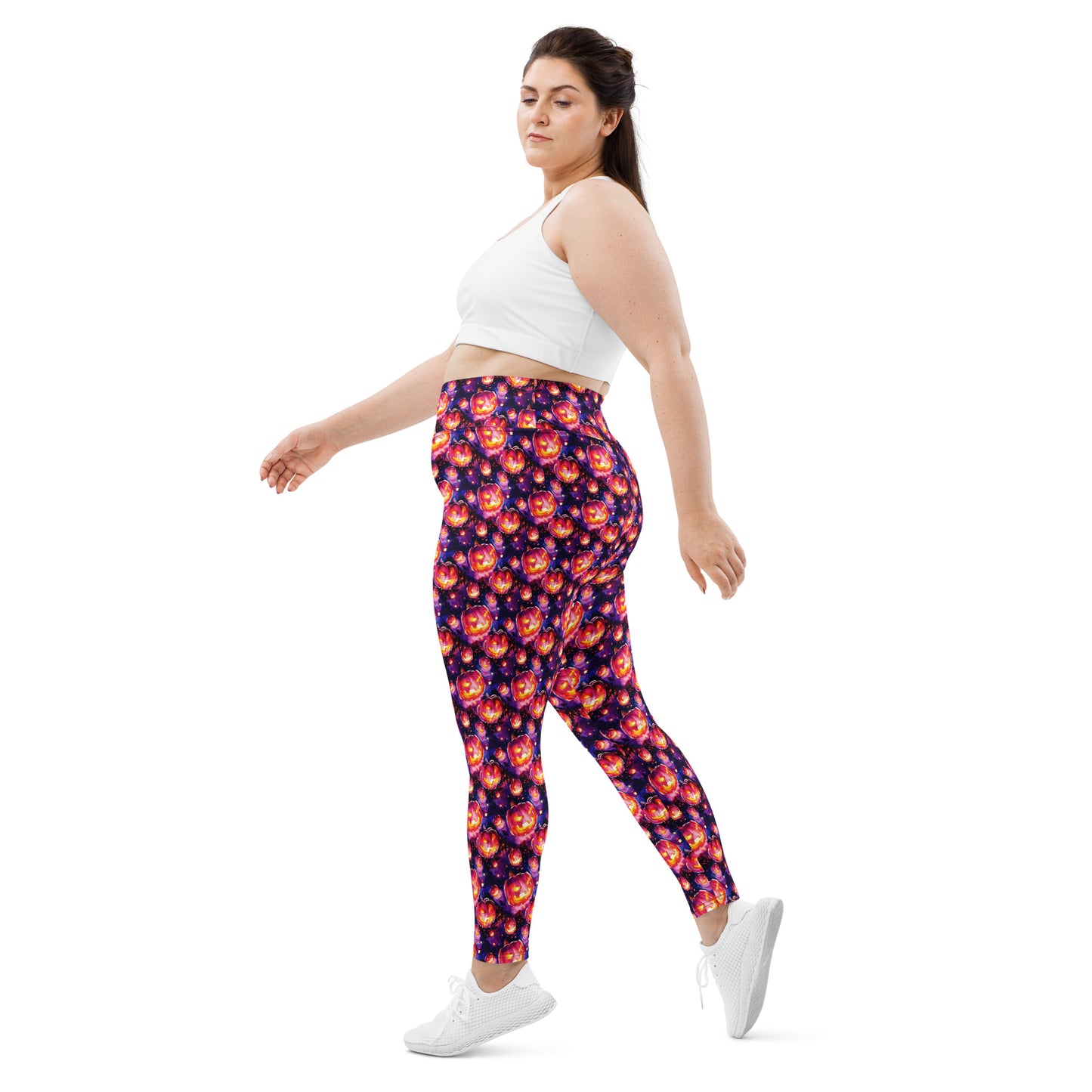 All-Over Print Plus Size Leggings