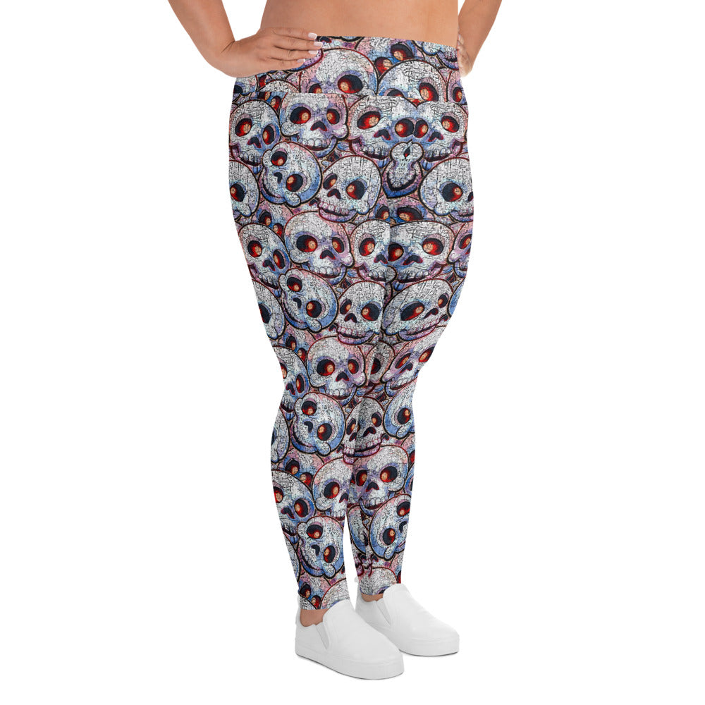 All-Over Print Plus Size Leggings