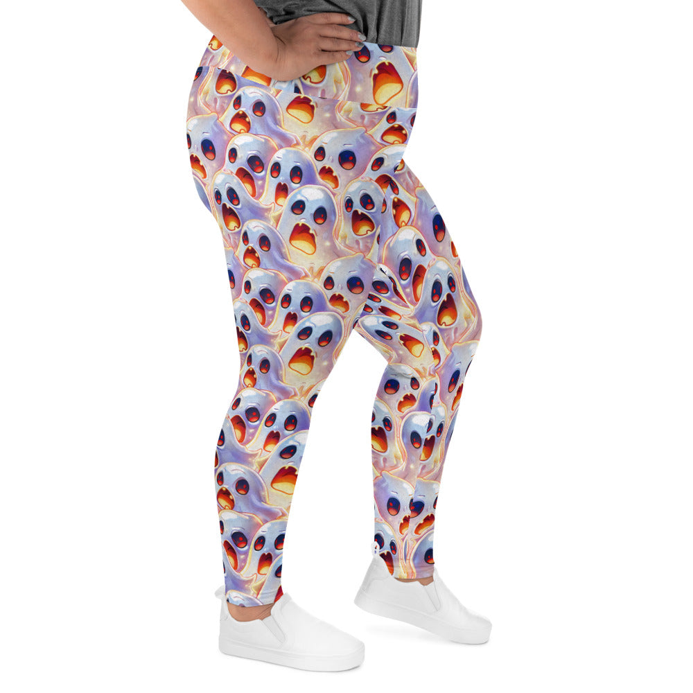 All-Over Print Plus Size Leggings