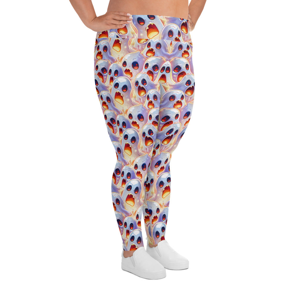 All-Over Print Plus Size Leggings