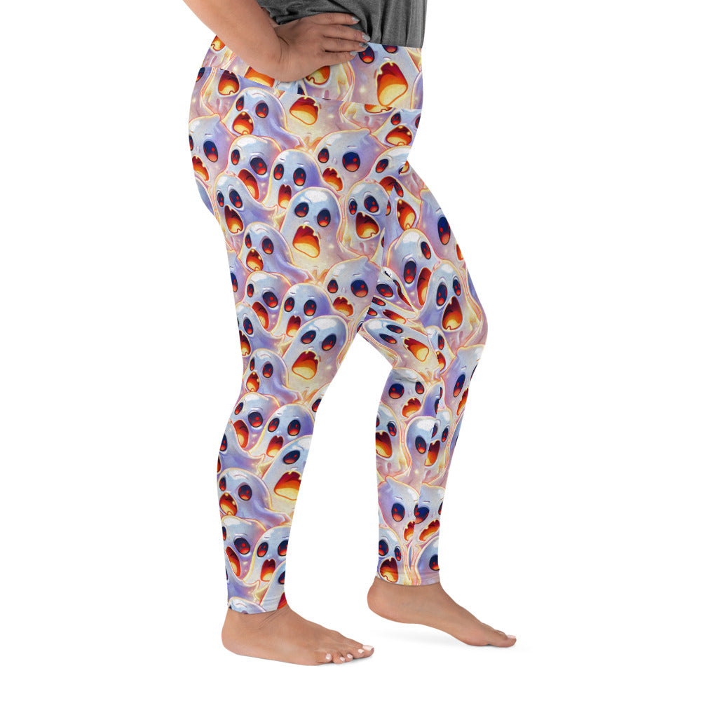 All-Over Print Plus Size Leggings