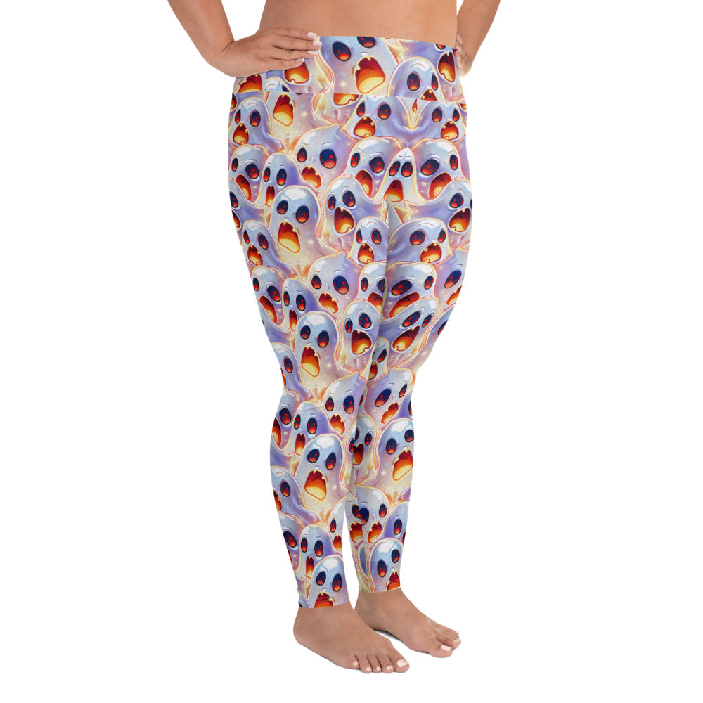 All-Over Print Plus Size Leggings