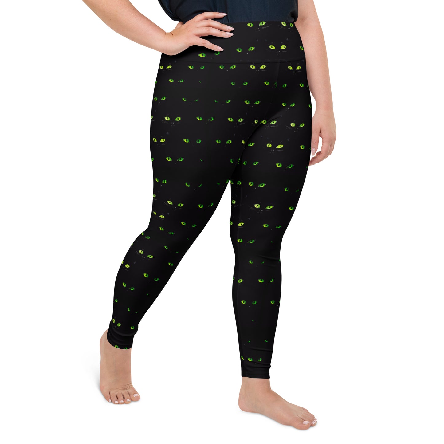 All-Over Print Plus Size Leggings