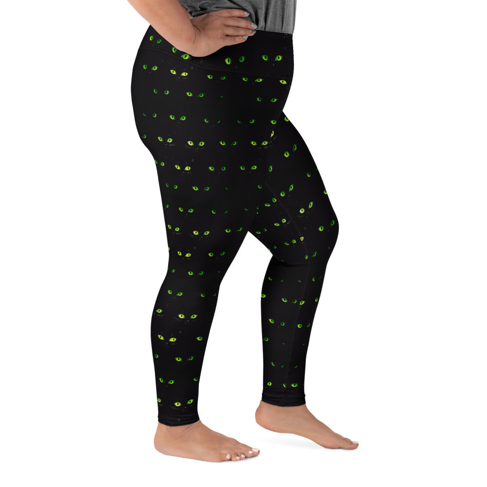 All-Over Print Plus Size Leggings