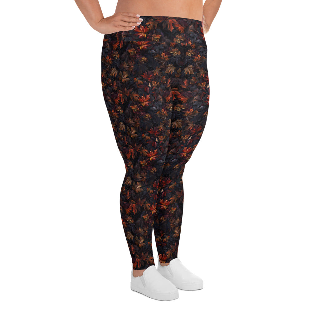 All-Over Print Plus Size Leggings