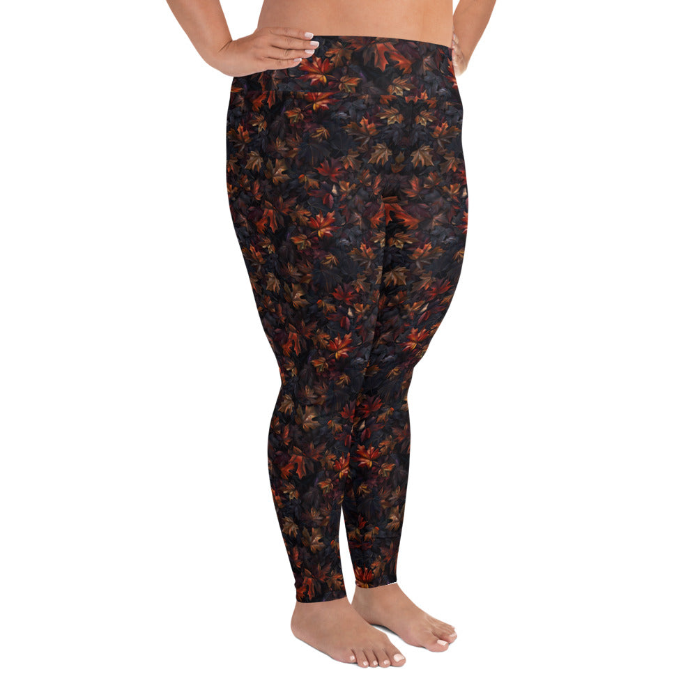 All-Over Print Plus Size Leggings