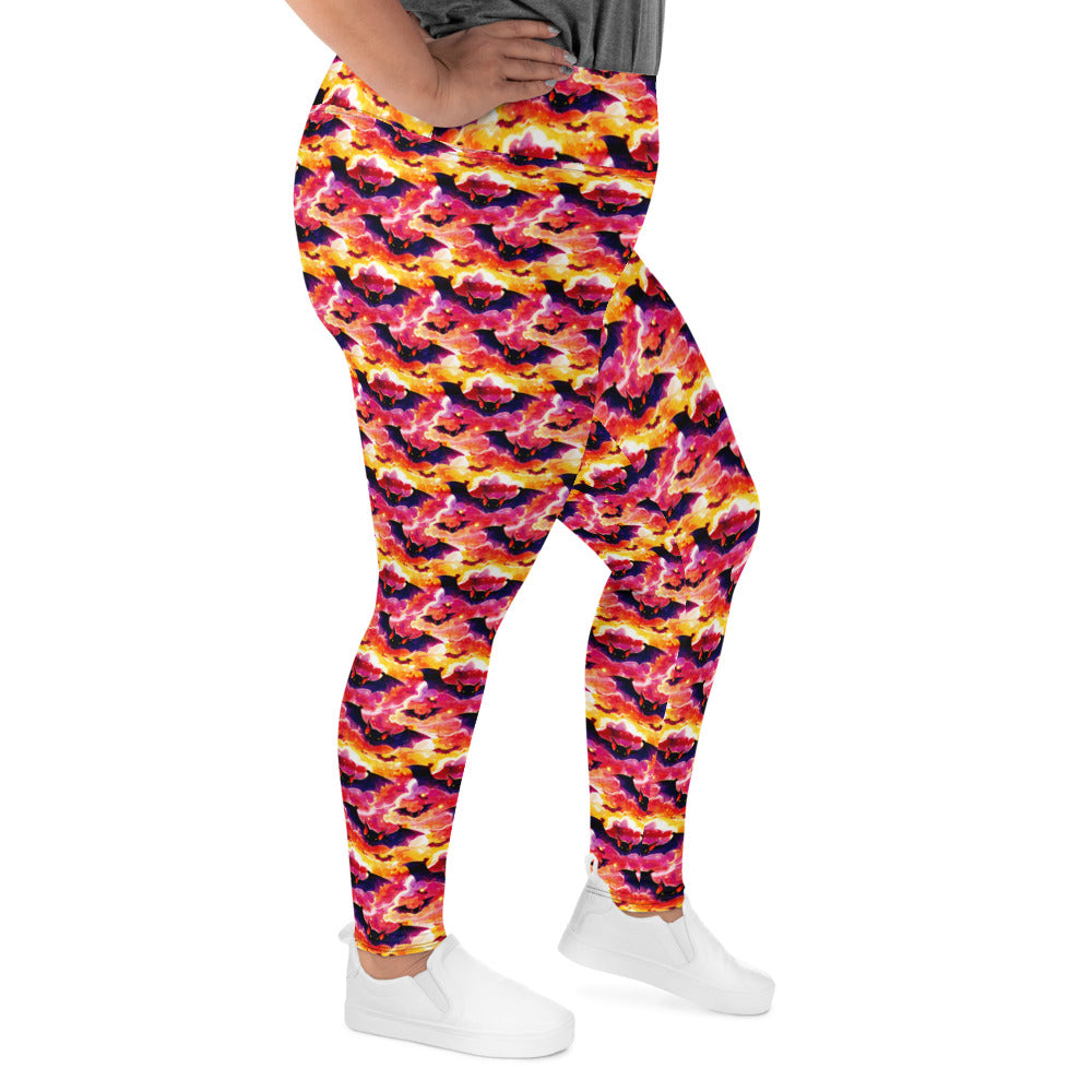 All-Over Print Plus Size Leggings