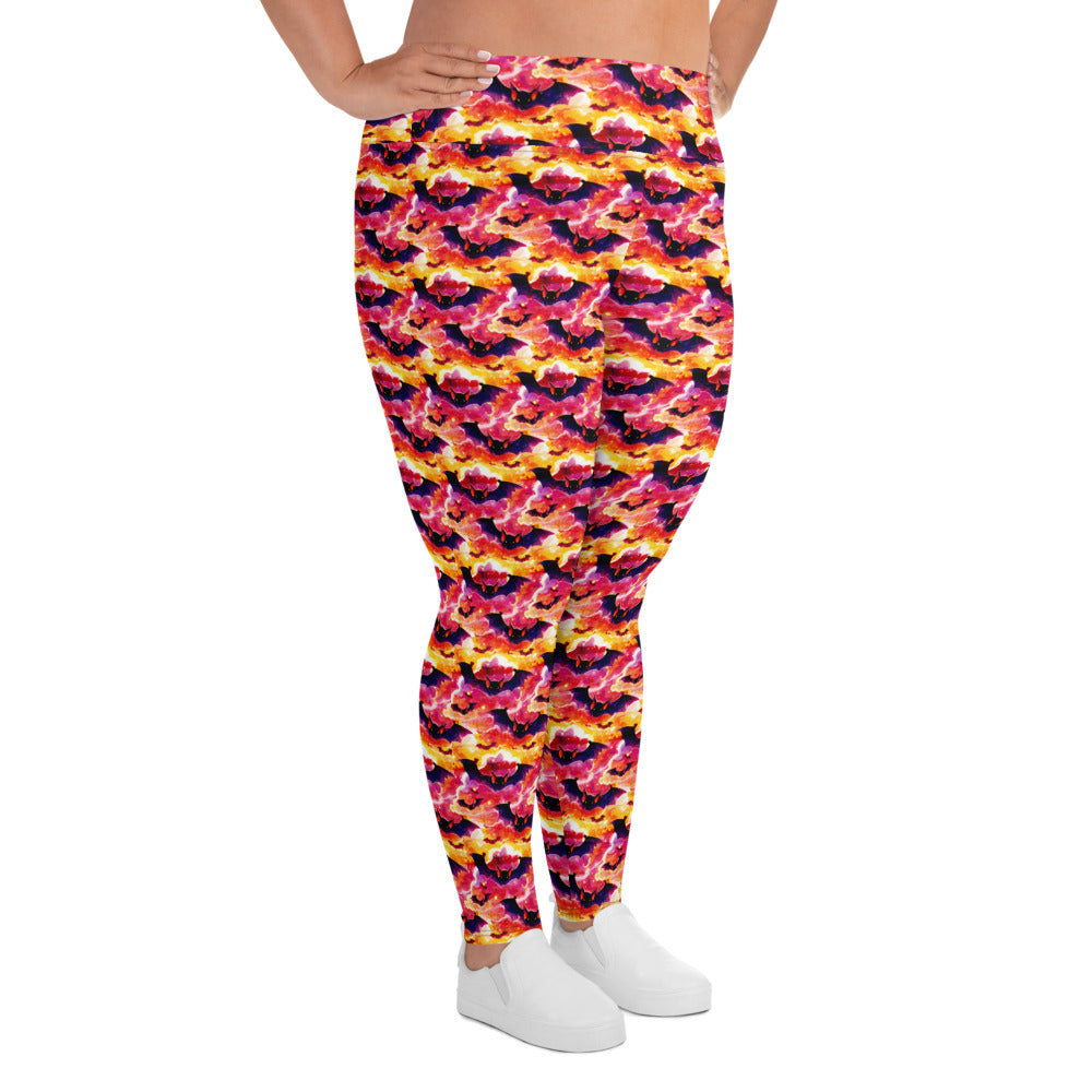 All-Over Print Plus Size Leggings