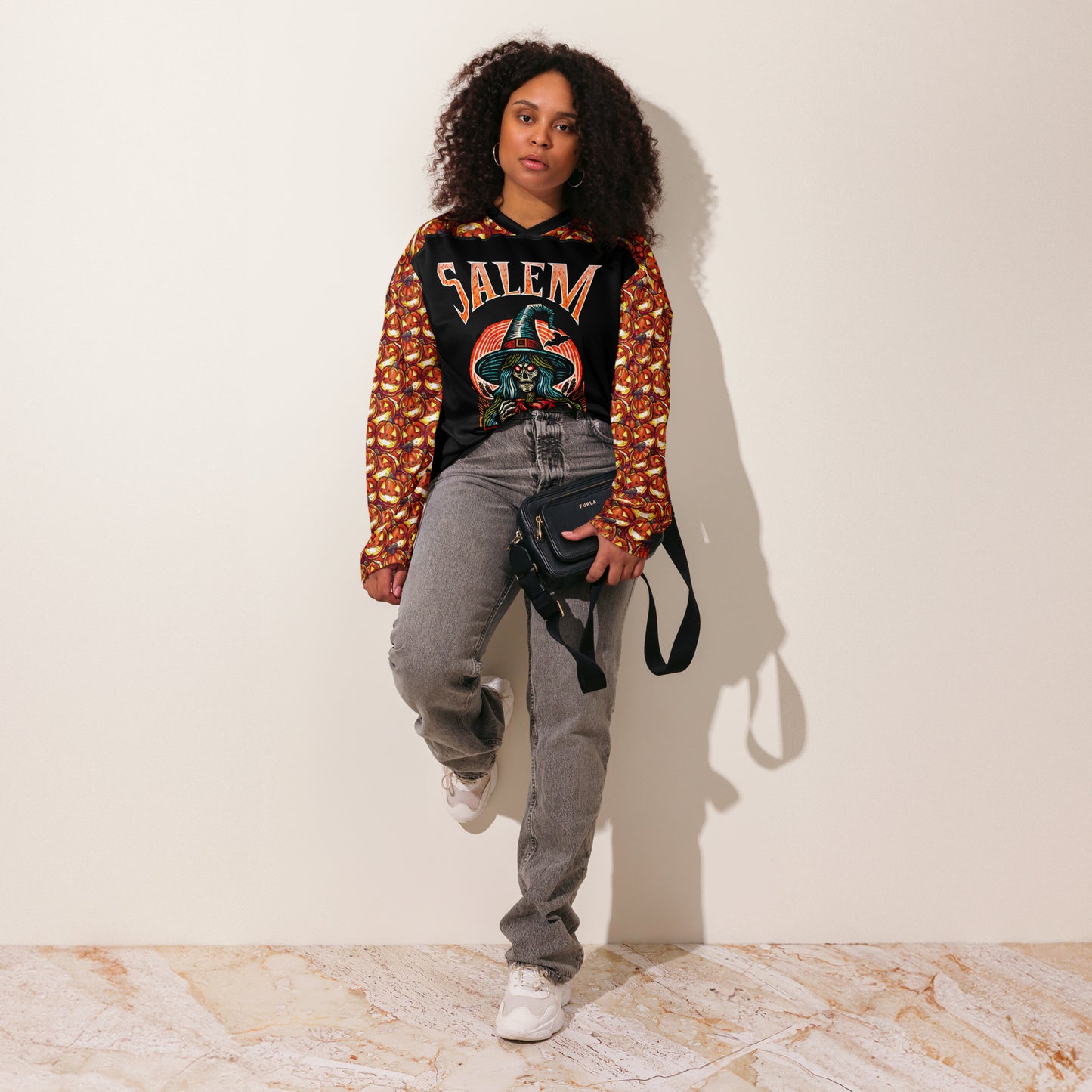 Recycled hockey fan jersey