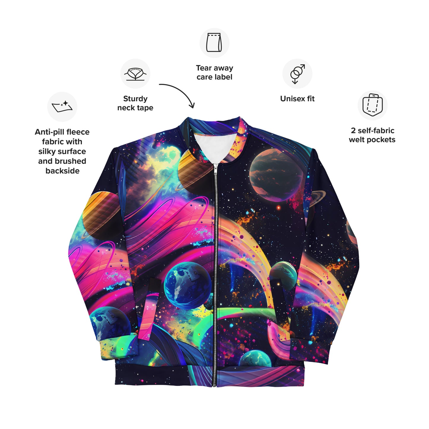 Unisex Bomber Jacket