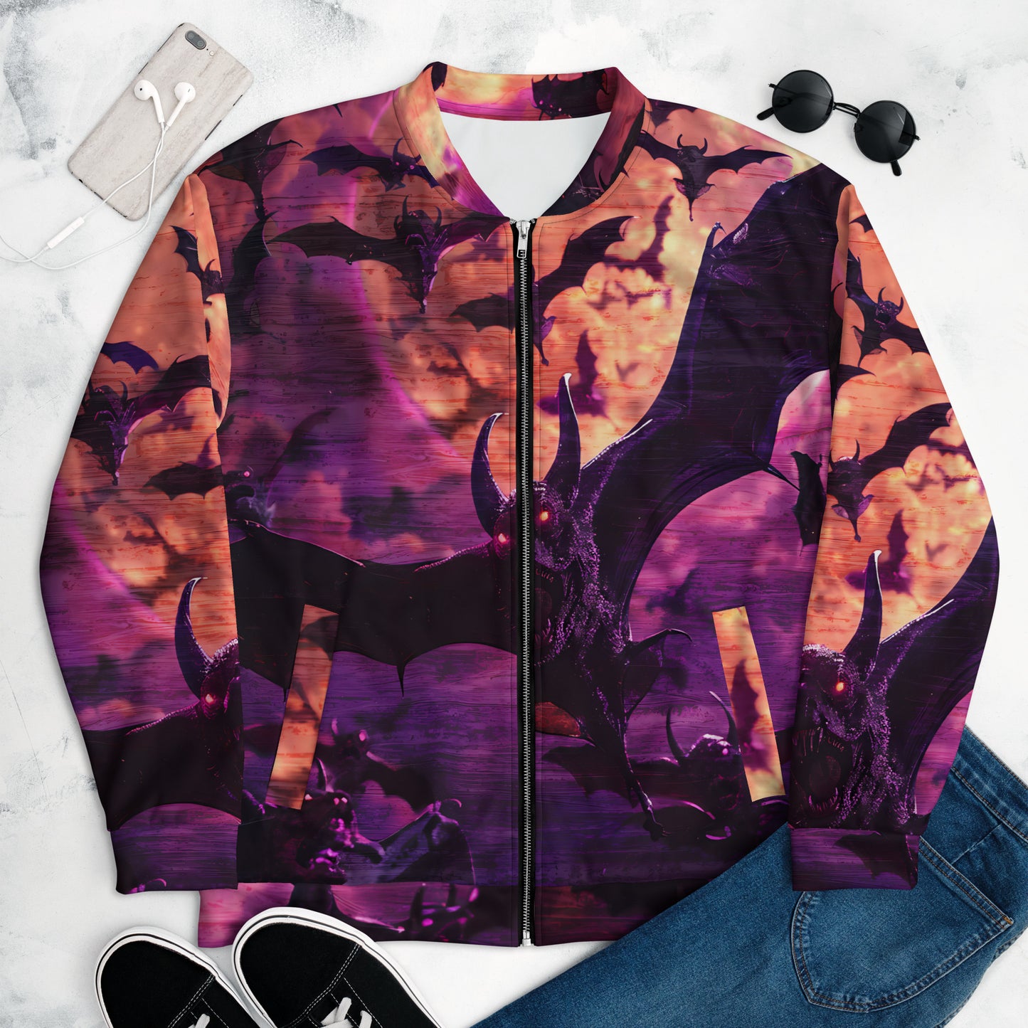 Unisex Bomber Jacket