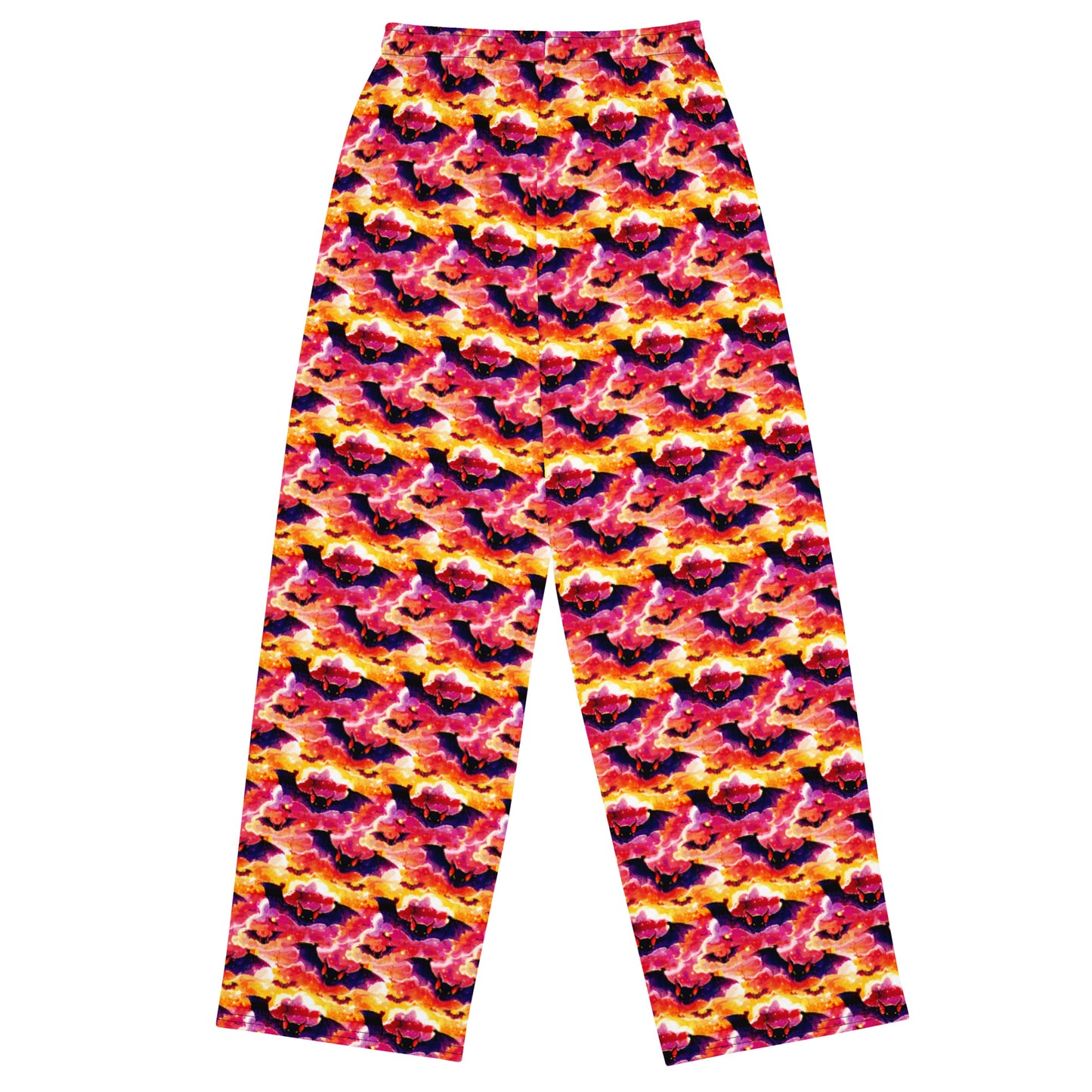 All-over print unisex wide-leg pants