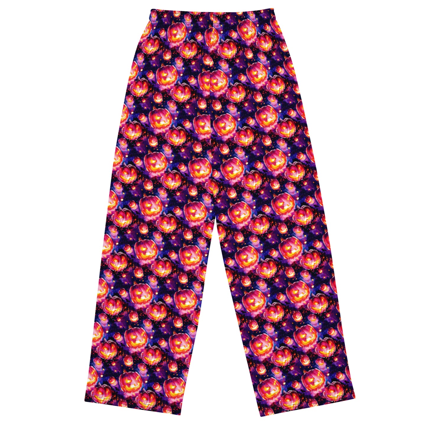 All-over print unisex wide-leg pants